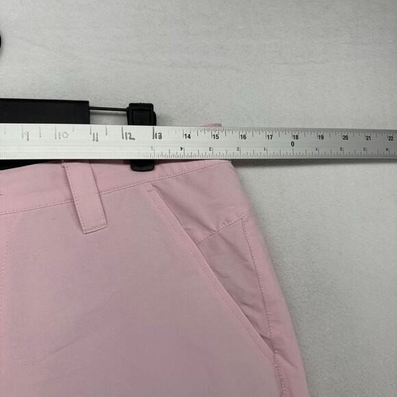 Oakley Shorts Mens 32 Pink Chino Lightweight Performance Tech Pockets Preppy 12" - Picture 3 of 10
